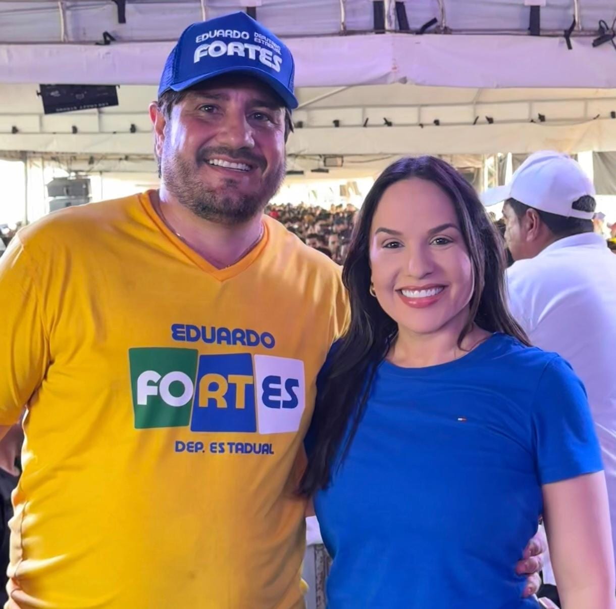 Casal Kátia Chaves e Eduardo Fortes é eleito para a Assembleia do Tocantins