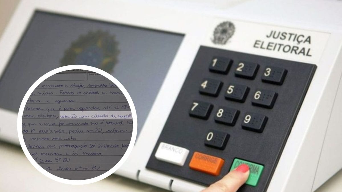 TRE-SP orientou uso de cédulas de papel após prorrogação da votação, mas urna já estava encerrada