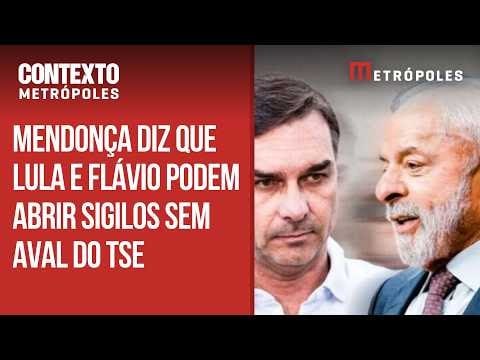 TSE diz que Lula e Flávio não precisam licença de ninguém para abrirem seus sigilos