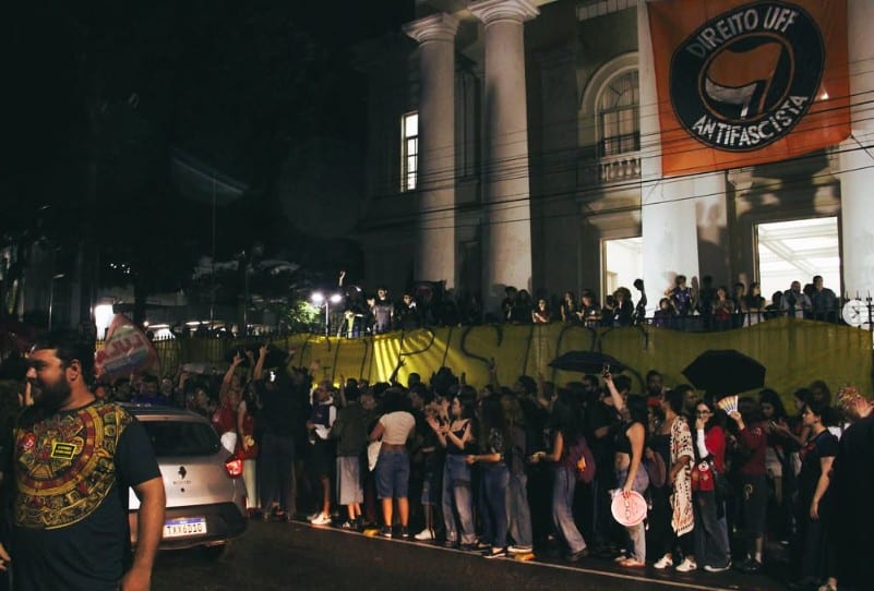 Após ato na UFF, estudantes convocam mais de 40 mobilizações por Lula em universidades do país