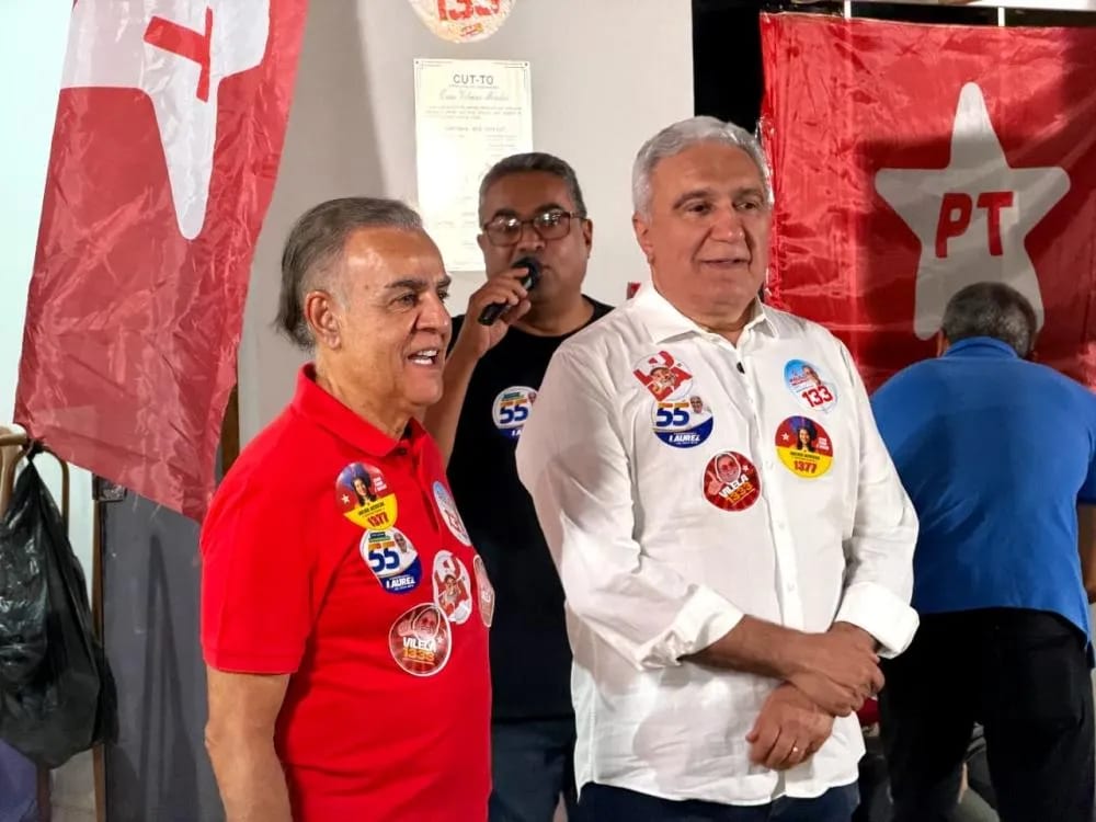 Mourão reforça vínculo de Laurez com Lula em inauguração de comitê do PT em Palmas