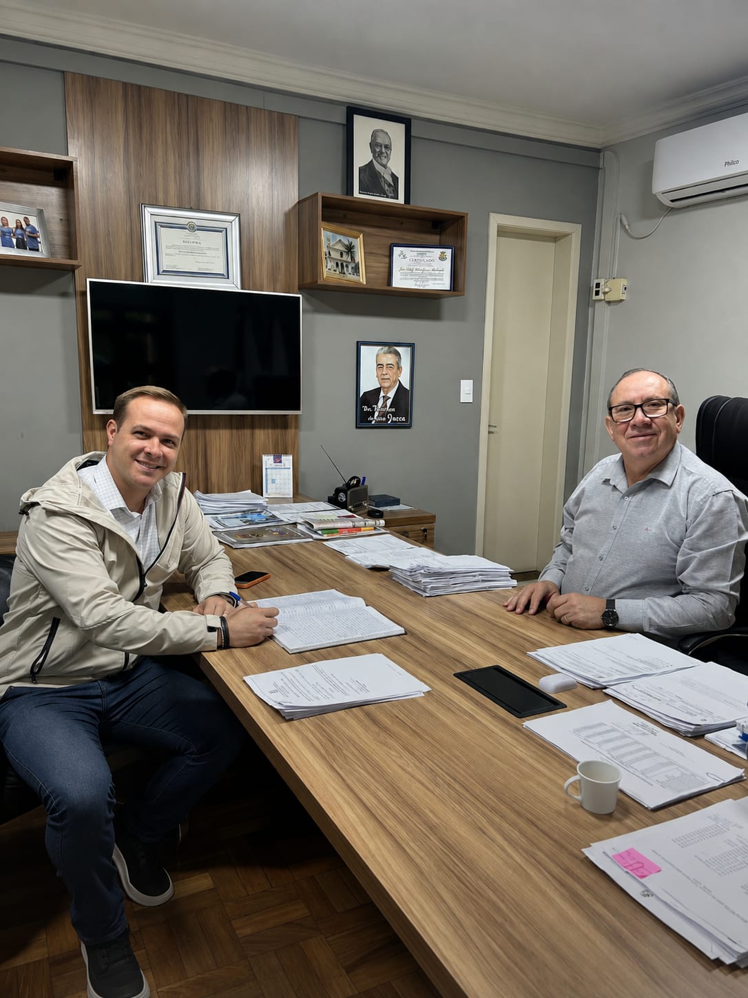 Lindolfo Hardt assume prefeitura de São Borja como prefeito em exercício