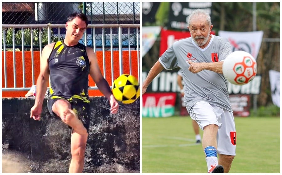 Flávio e Lula estarão no “mano a mano” no horário gratuito de rádio e televisão