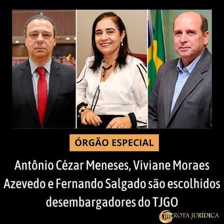 TJGO promove três novos desembargadores; uma vaga foi reservada a magistradas