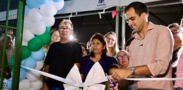 Prefeito Júnior Tourinho entrega novas obras em Capela
