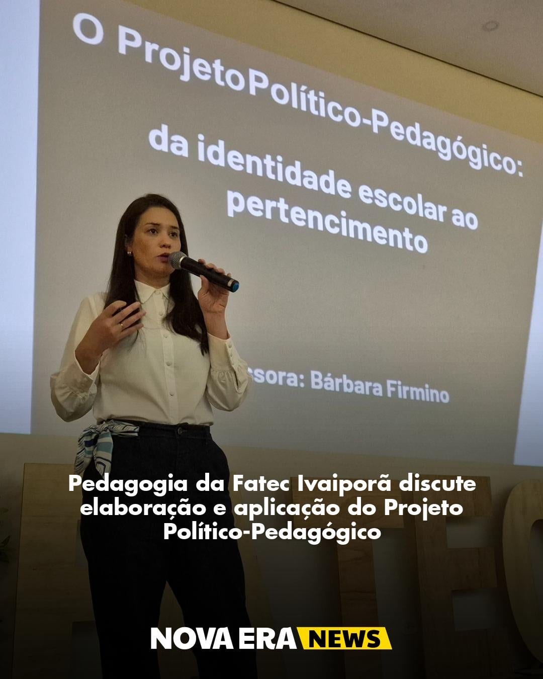 Pedagogia da Fatec Ivaiporã discute elaboração e aplicação do Projeto Político-Pedagógico