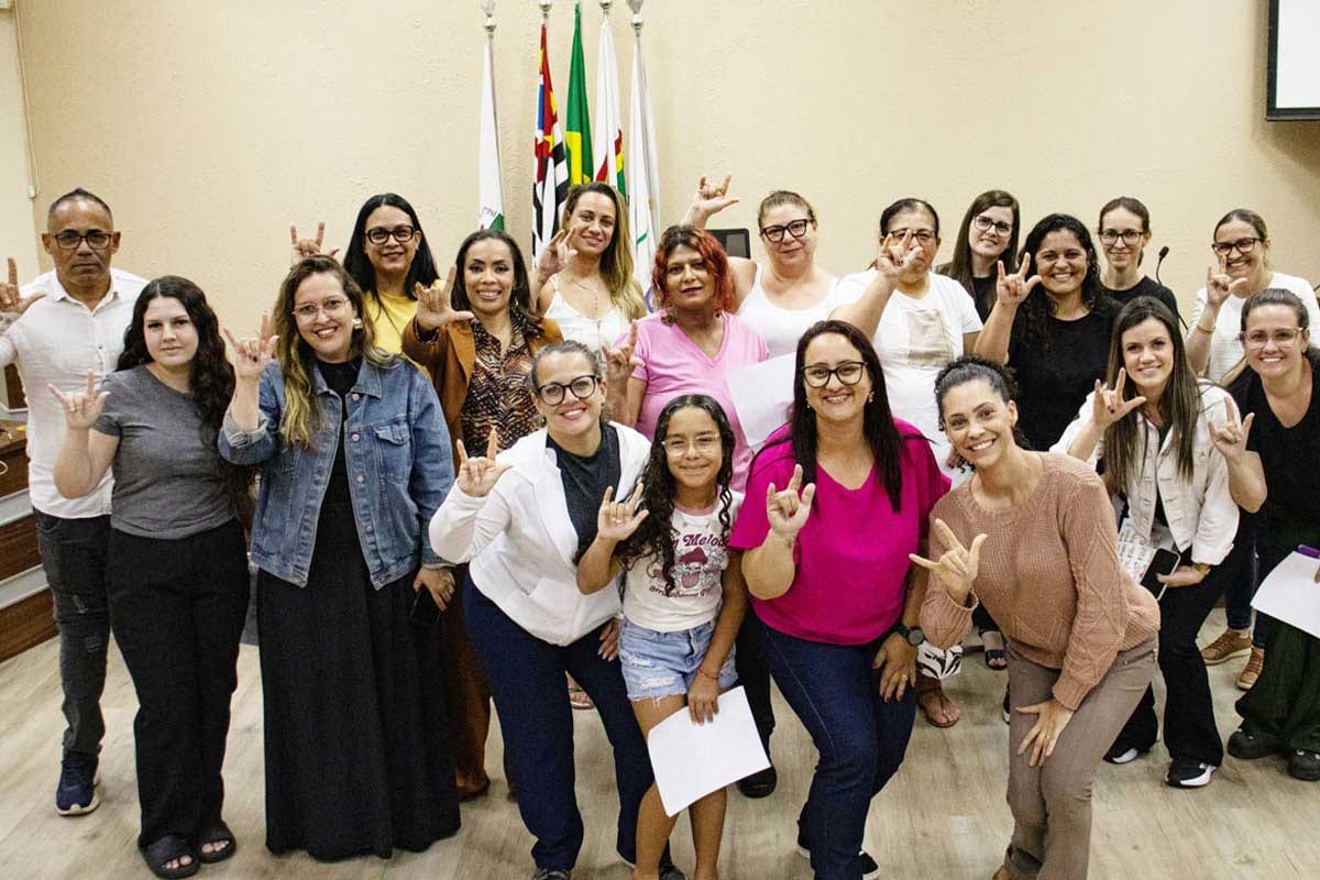 Vereadora Lidiane Barboza inicia curso de Libras para ampliar a inclusão em Rafard
