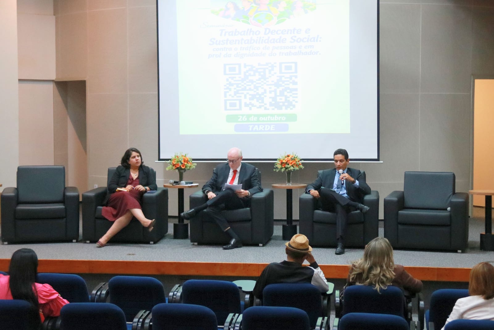 MPF defende cooperação institucional em seminário do TRT-16 sobre combate ao tráfico de pessoas