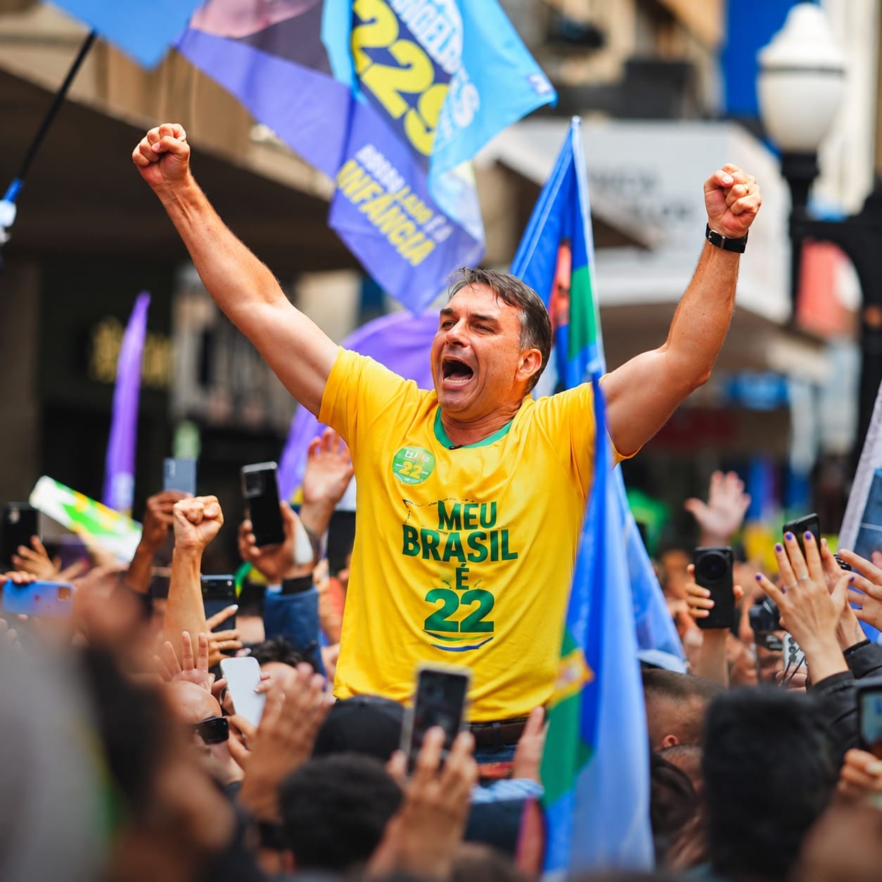 Guarulhos será palco do último ato de Flávio Bolsonaro em SP