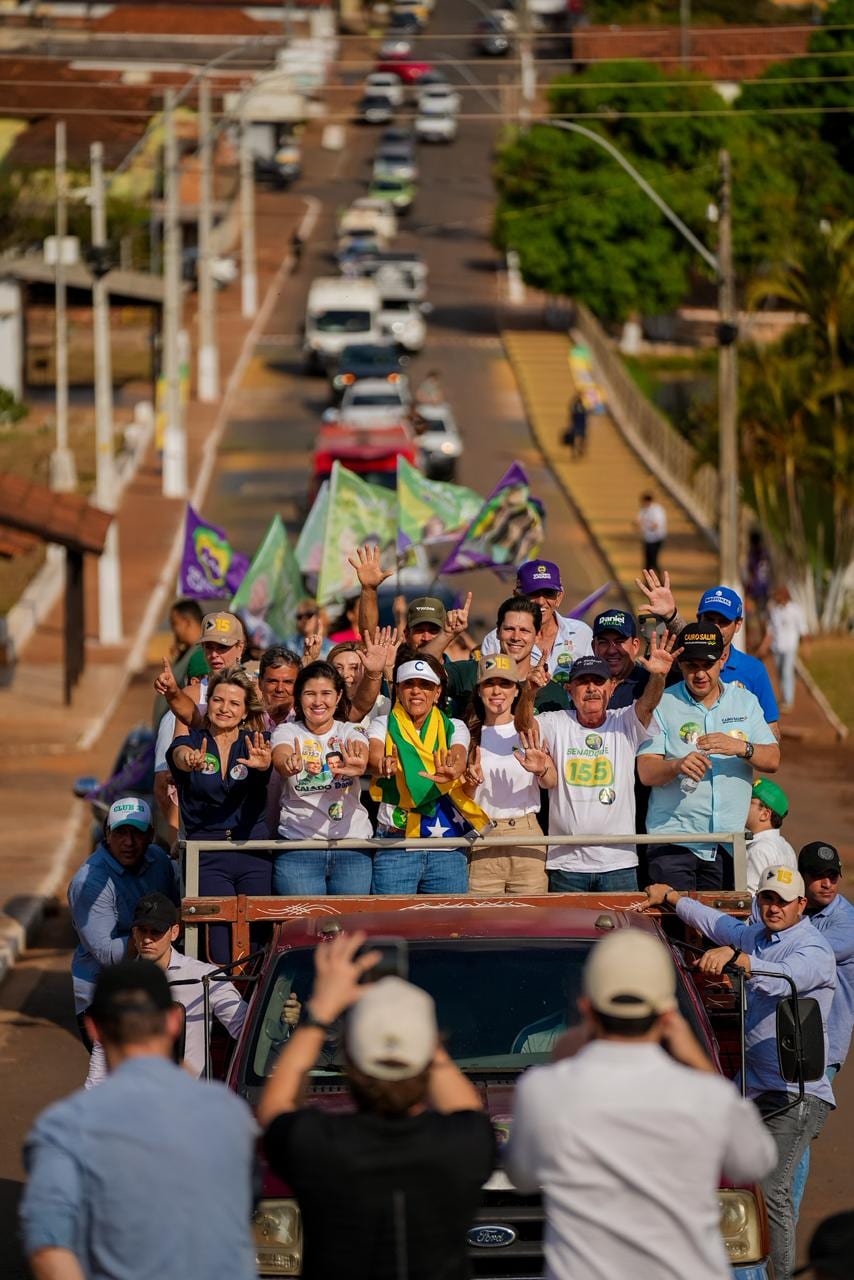 Daniel Vilela encerra giro por cinco cidades com carreata em Bela Vista de Goiás