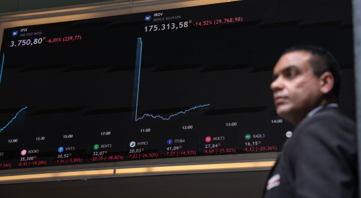 Ibovespa tomba 13% após circuit breaker com inesperada reeleição de Lula