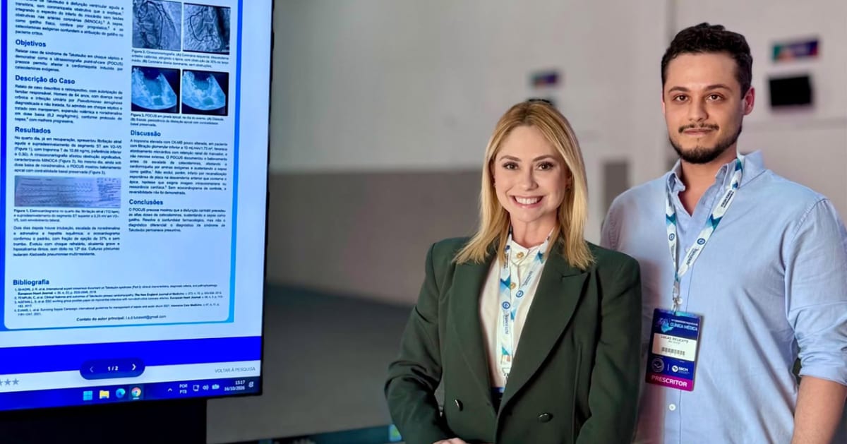 Hospital de Matão apresenta dois trabalhos científicos em congresso estadual de Clínica Médica