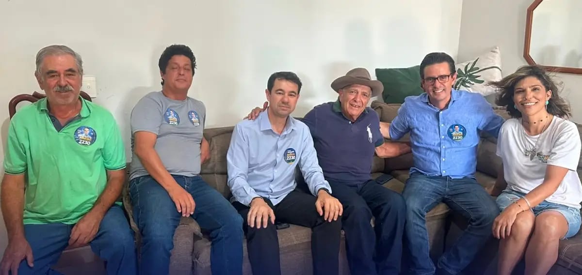 João César e Denise Tartuce apoiam Renato Ribeiro (PL) em Ouvidor