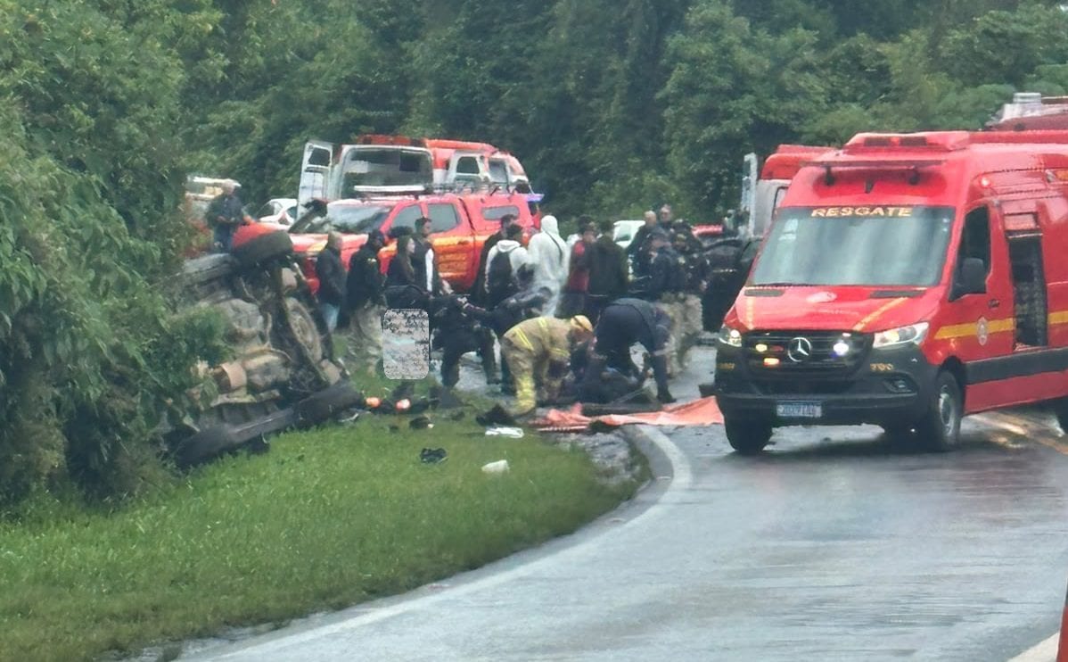 Acidente deixa trânsito bloqueado na BR-470 entre Veranópolis e Bento Gonçalves