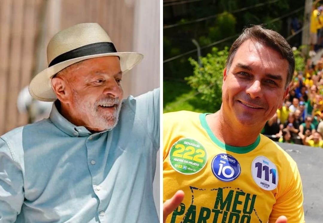 Quaest aponta empate técnico entre Flávio e Lula no 2º turno
