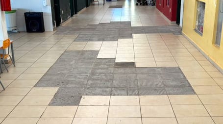 Timburi troca mais de 250 m² de piso na EMEI Silvana Naldi Cunha de Lima