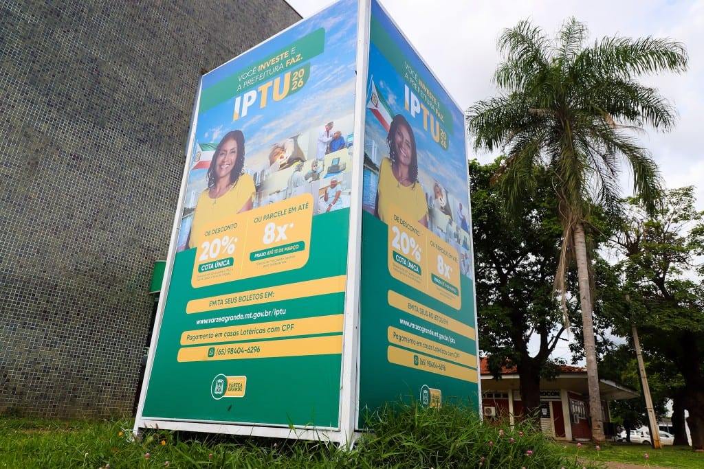 Várzea Grande oferece até 80% de desconto na regularização de débitos