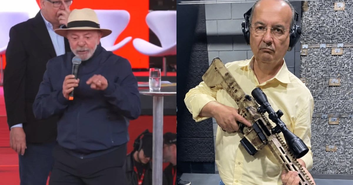 Lula ironiza Jorginho por foto com metralhadora