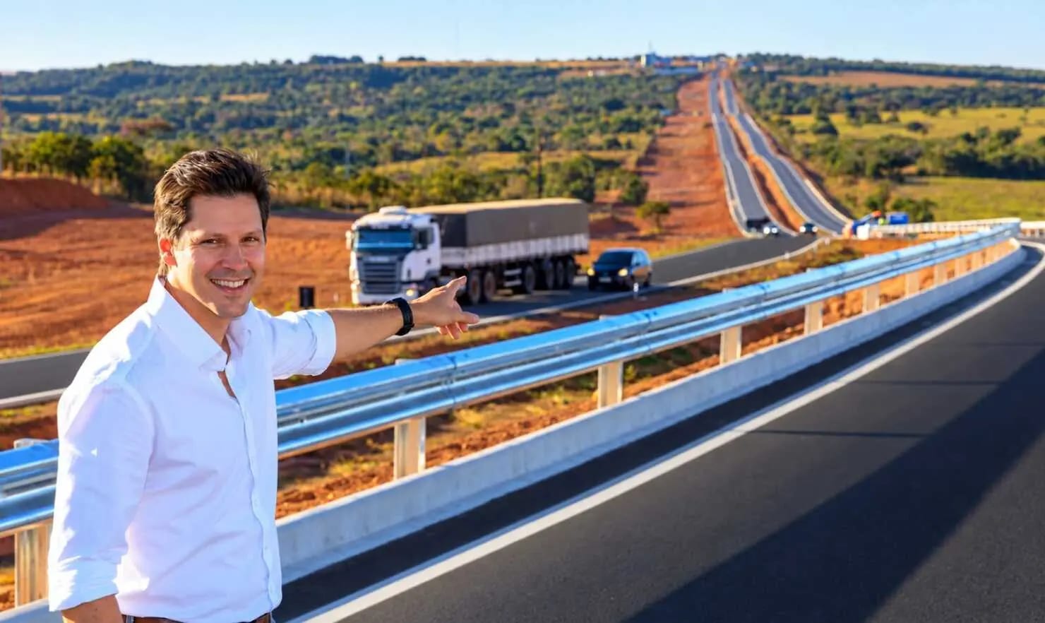 Daniel Vilela promete ampliar o maior ciclo de obras da história de Goiás
