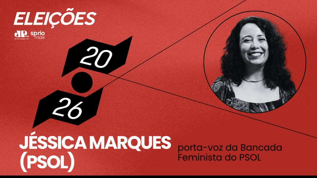Jéssica Marques, porta-voz da Bancada Feminista do PSOL – Eleições 2026
