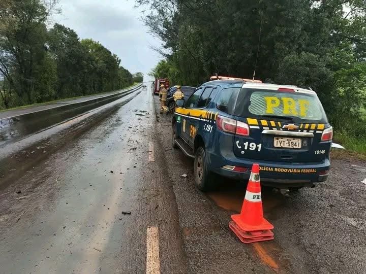 Homem de 32 anos morre em acidente na BR 285, em Entre Ijuís