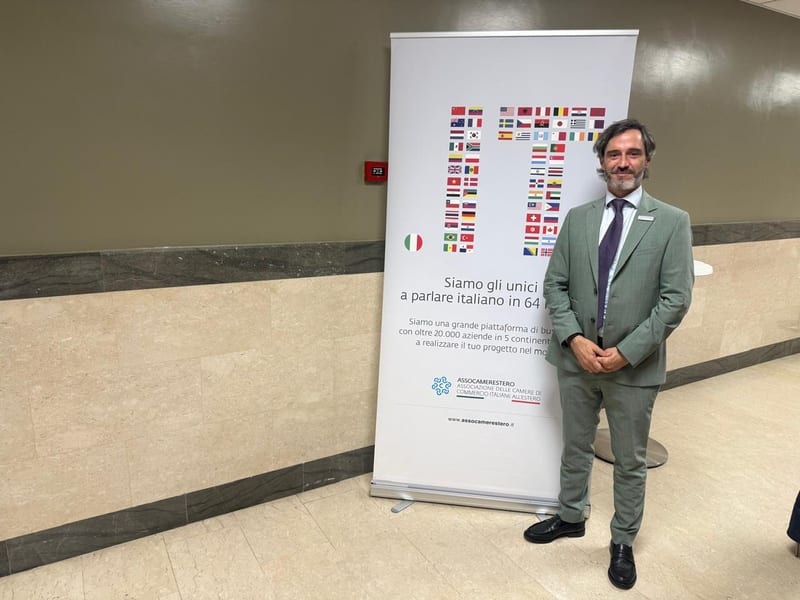 CCIRS participa de encontro das Câmaras de Comércio Italianas no Exterior, em Roma