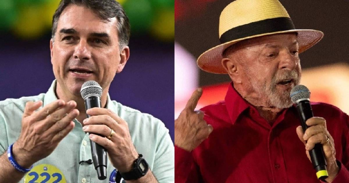 Quem está vencendo a largada da disputa Flávio x Lula no segundo turno