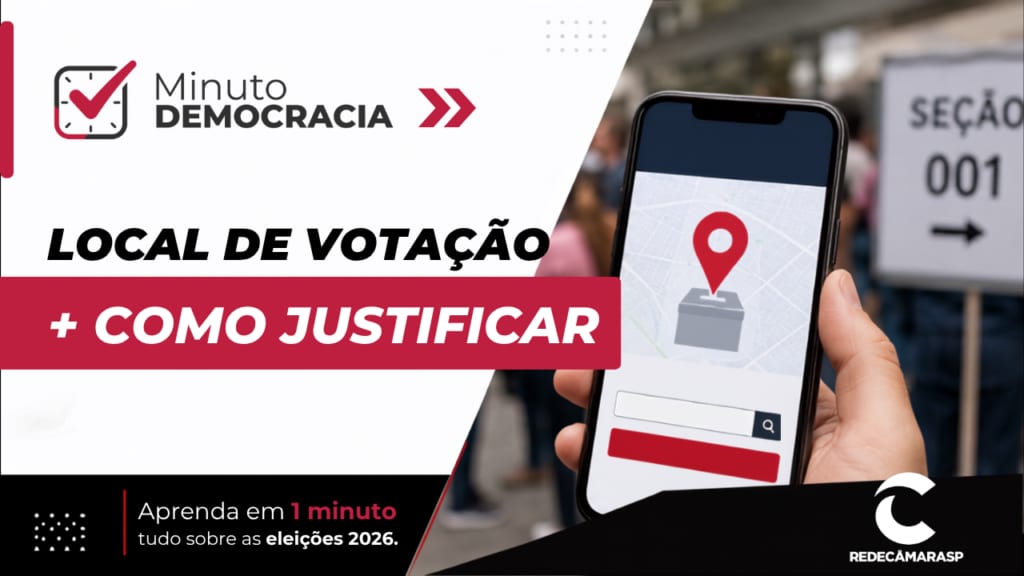 Como consultar local de votação e justificar ausência nas Eleições 2026