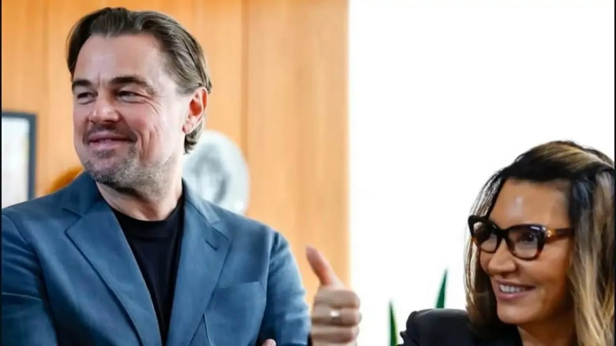 Leonardo DiCaprio se reúne com Lula no Planalto