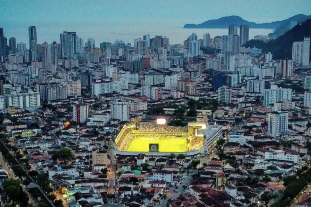 Vila Belmiro faz 110 anos: de Pelé a Neymar, estádio foi pioneiro na TV brasileira