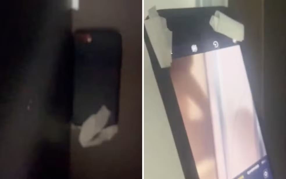 Pedreiro é preso após esconder celular em quarto de cliente para filmá-la