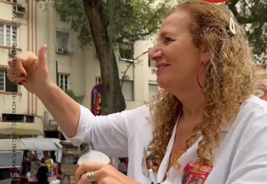 Jandira: "vamos votar dia 4 o futuro do Brasil"
