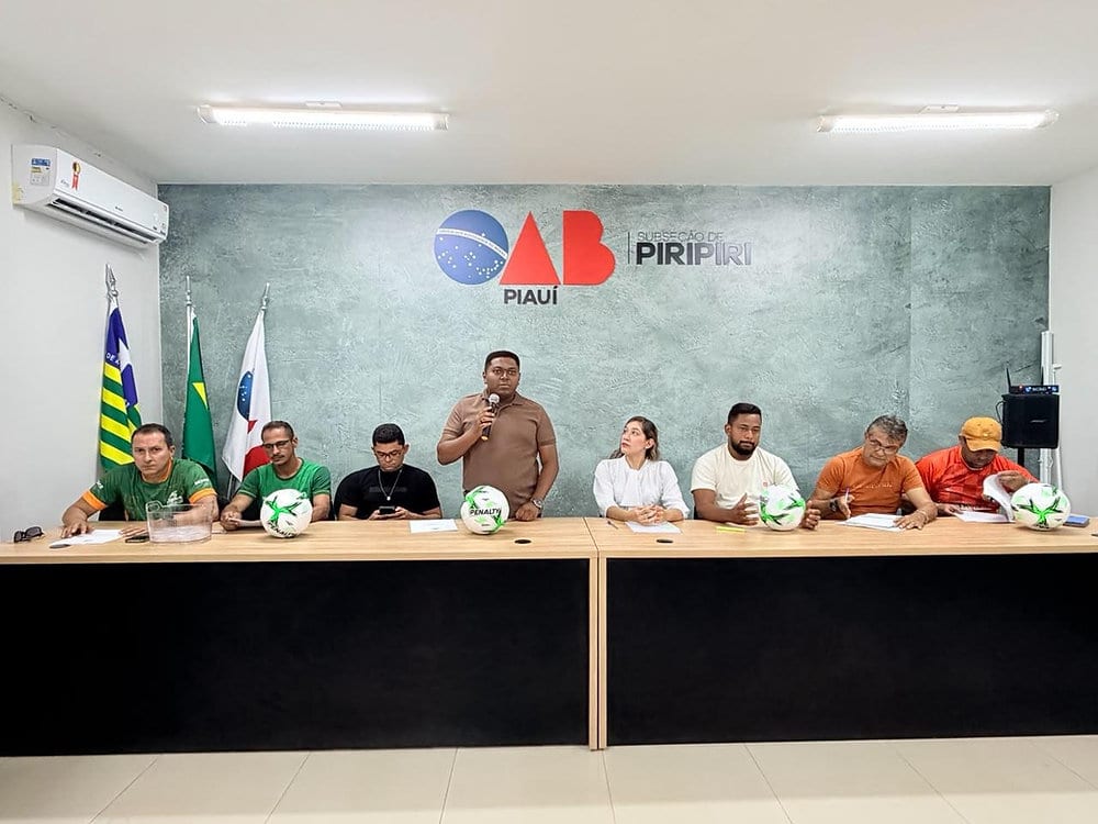 Prefeitura de Piripiri realiza arbitral do Piripirizão 2026 e confirma 21 equipes na competição