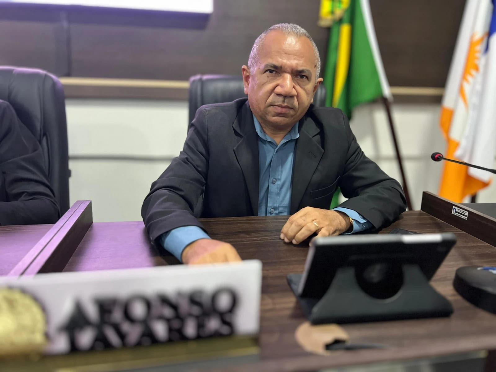 Vereador apresenta projeto 'Banco Vermelho – Feminicídio Não!' em Tocantínia