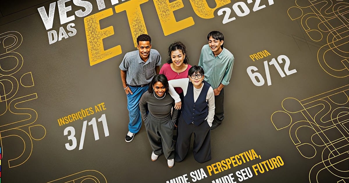 Etec de Piedade abre inscrições para o Vestibulinho do 1º semestre de 2027