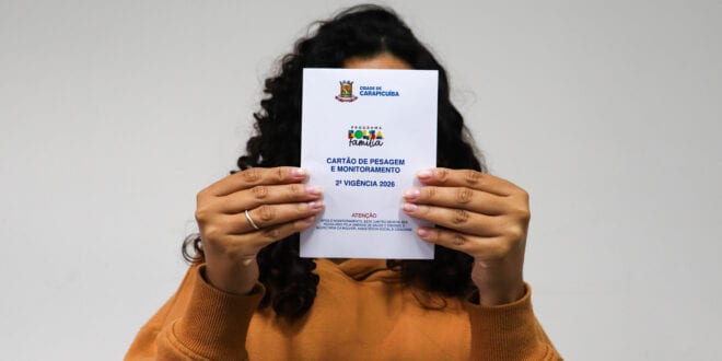Prefeitura de Carapicuíba inicia o período de retirada do Cartão Pesagem da 2ª Vigência de 2026