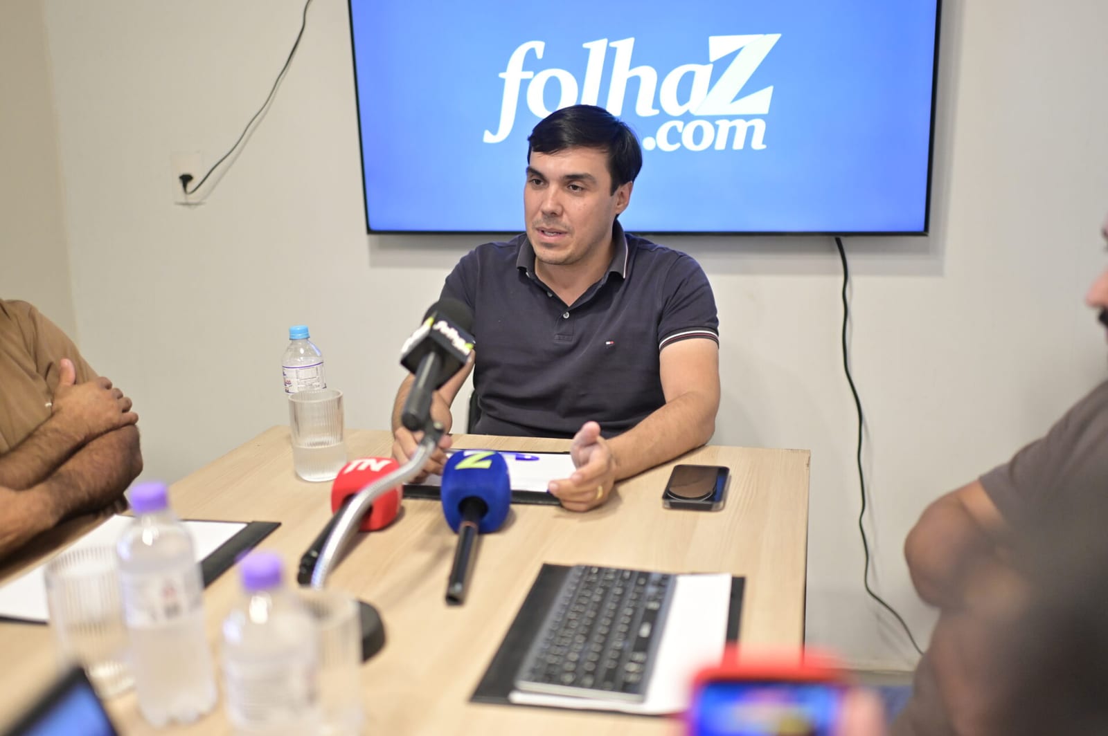 Em visita à Folha Z, Zé Délio fala sobre governar Goiás e sucessão em Hidrolândia