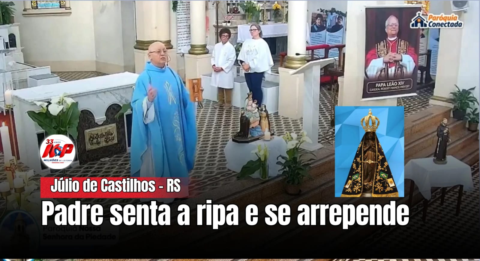 Arquidiocese reprova a fala eleitoral do padre durante a missa