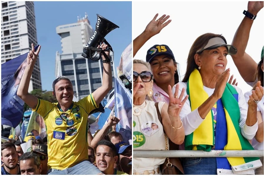 Gayer e Gracinha vencem as duas vagas do Senado por Goiás