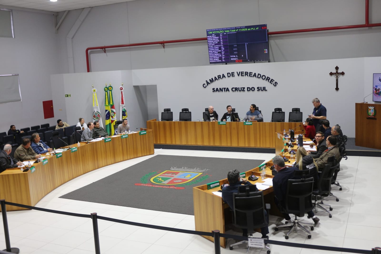 Câmara de Santa Cruz aprova plano de combate à violência contra as mulheres