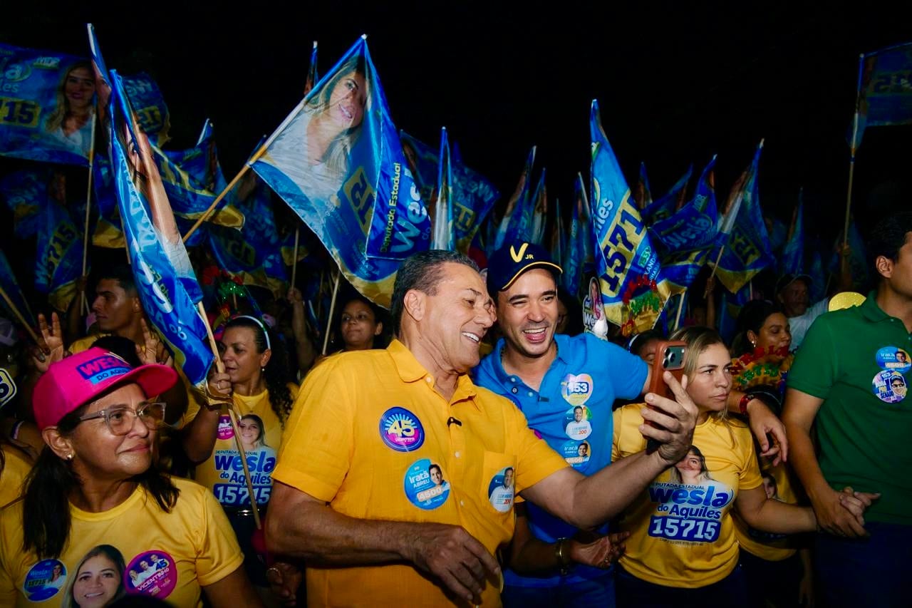 Em Araguatins, Vicentinho inclui Luxemburgo em “Quarteto Fantástico” e projeta vitória em outubro
