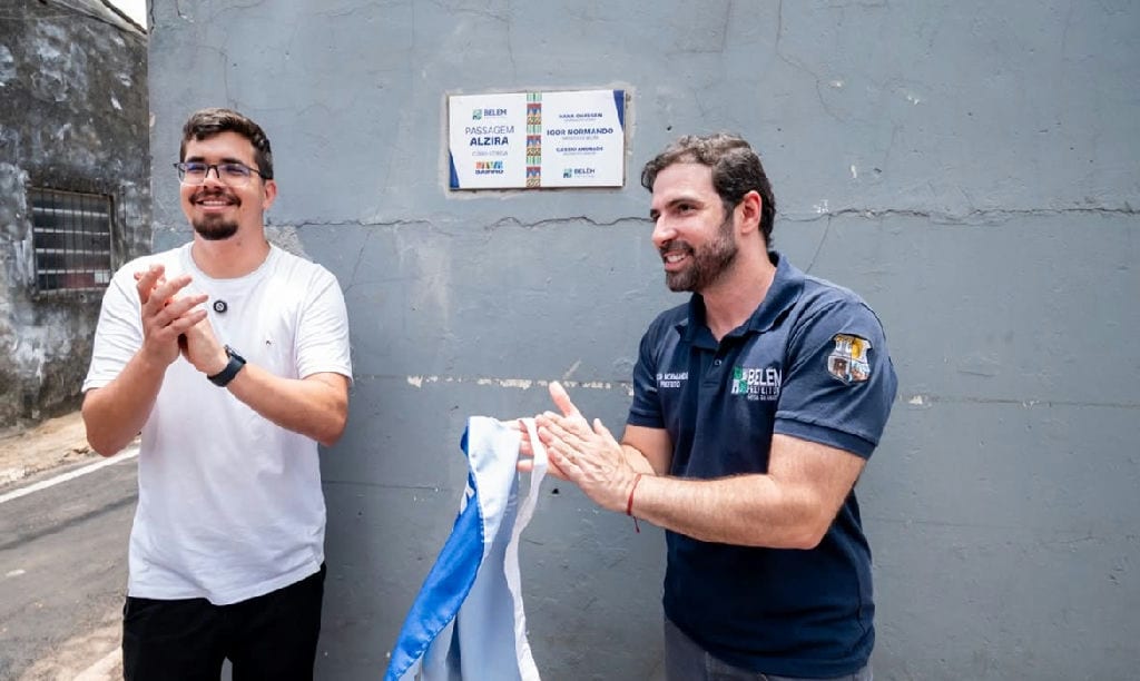 Igor Normando inaugura pavimentação em duas vias de Curió-Utinga
