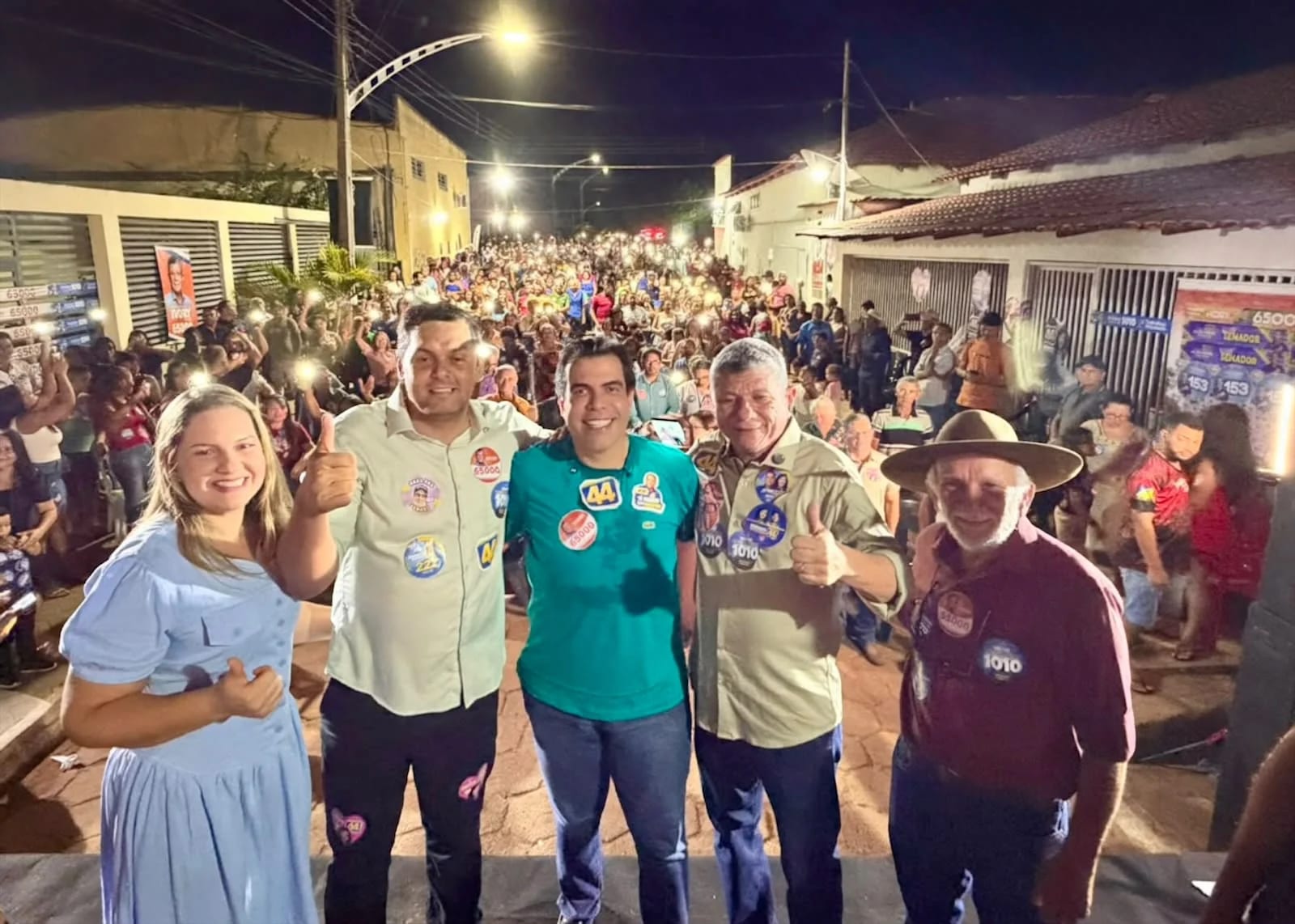 Ricardo Ayres reúne centenas em Recursolândia e cita R$560 milhões para a saúde