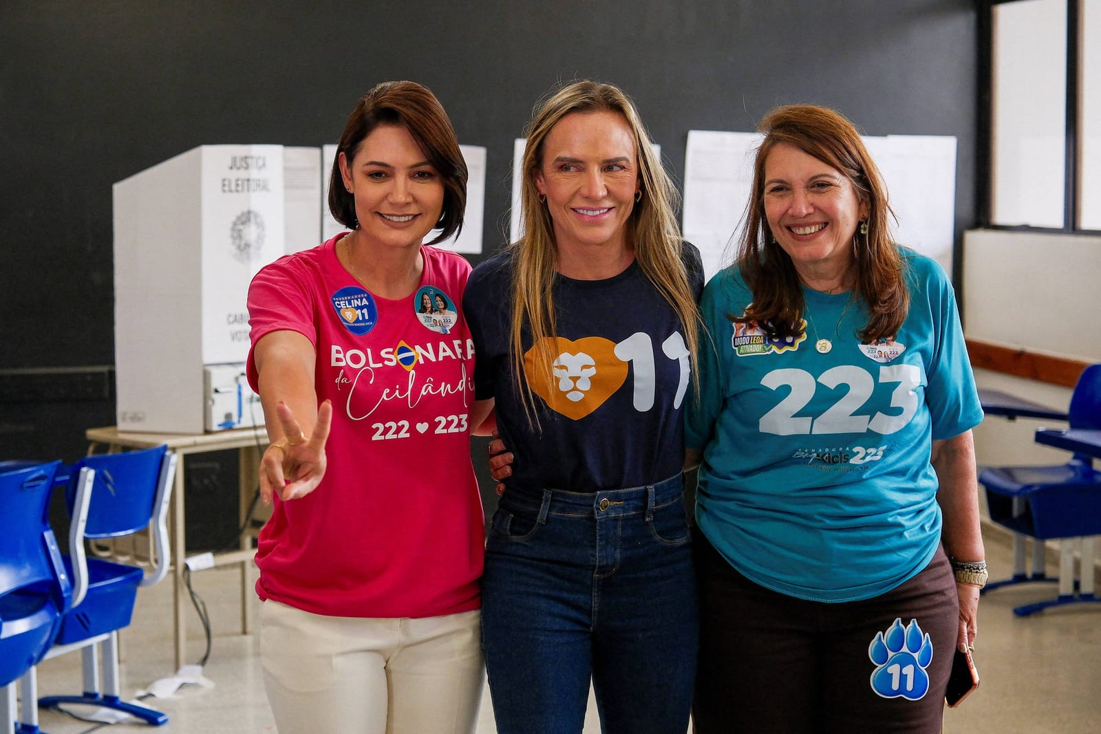 Michelle Bolsonaro e Bia Kicis vão indicar secretários de novo governo Celina no DF