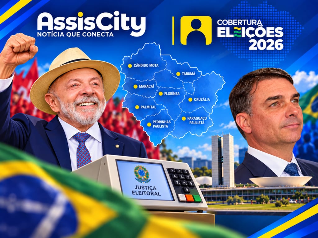 Flávio Bolsonaro vence em oito cidades da região de Assis, mas Lula é reeleito presidente em virada histórica