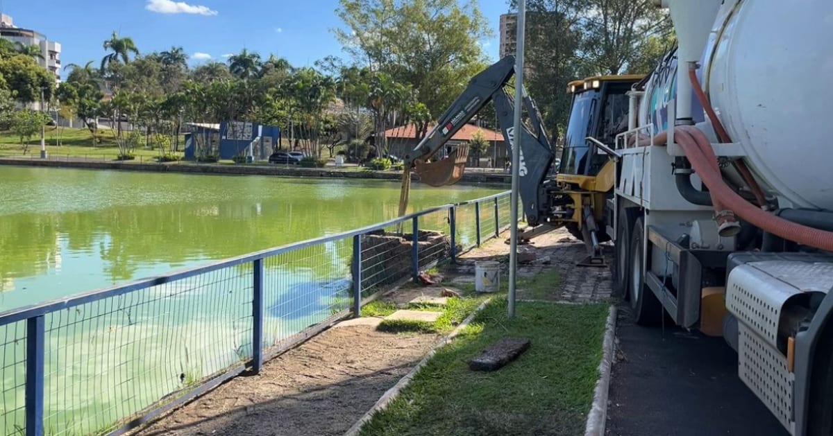 VÍDEO - Represa do Parque Ecológico apresenta vazamento e acende alerta em Matão
