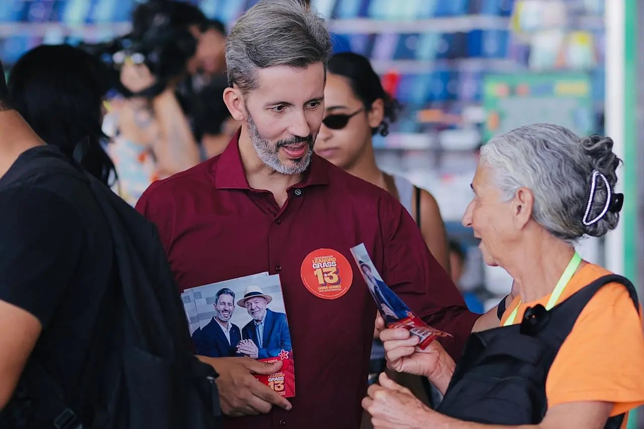 Grass faz caminhada e sabatina com setor produtivo no DF