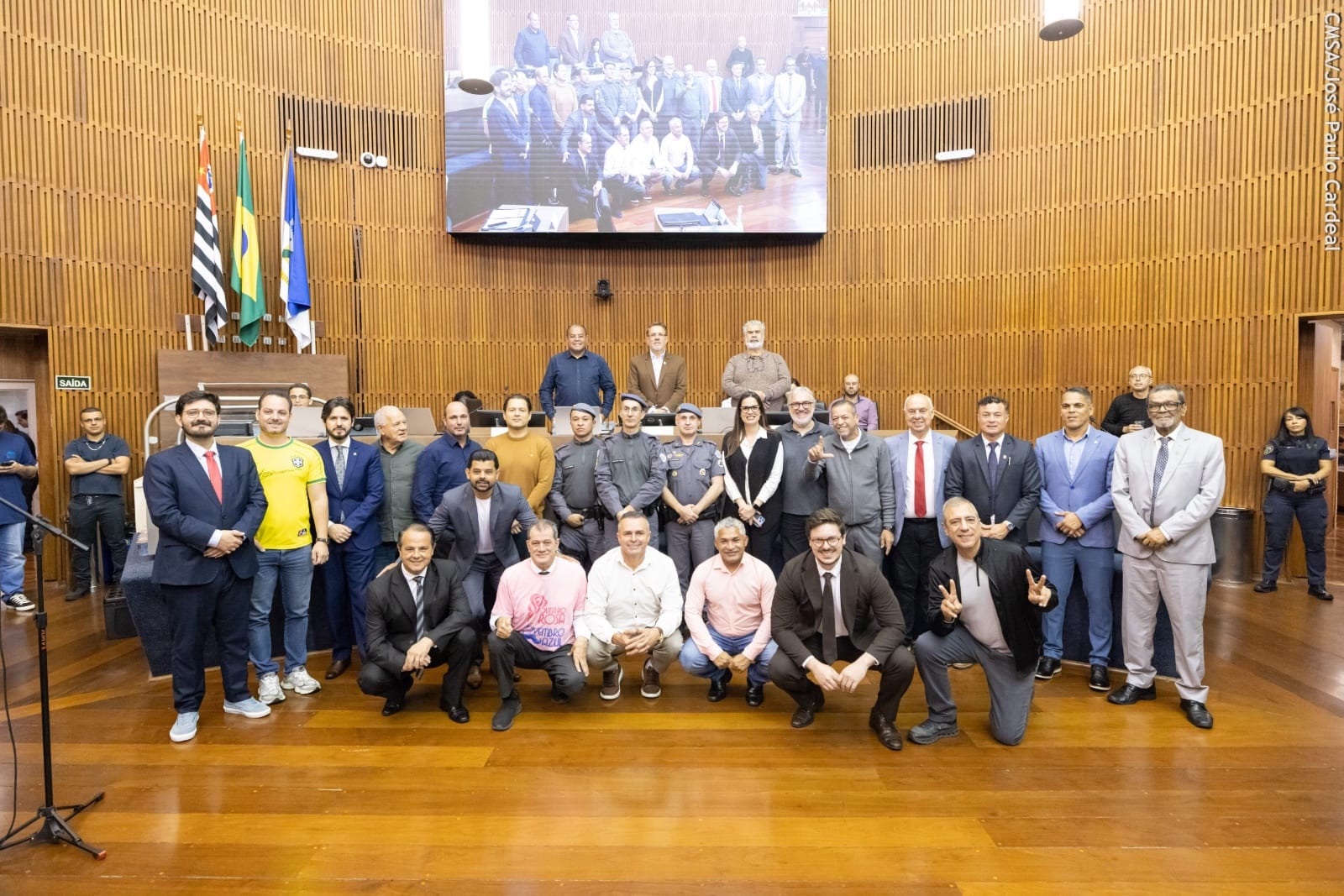 Vereadores de Santo André cobram reforço policial e debatem demandas dos bairros