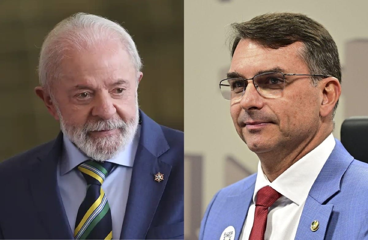 Lula vira sobre Flávio Bolsonaro e lidera votação no exterior com 55% dos votos