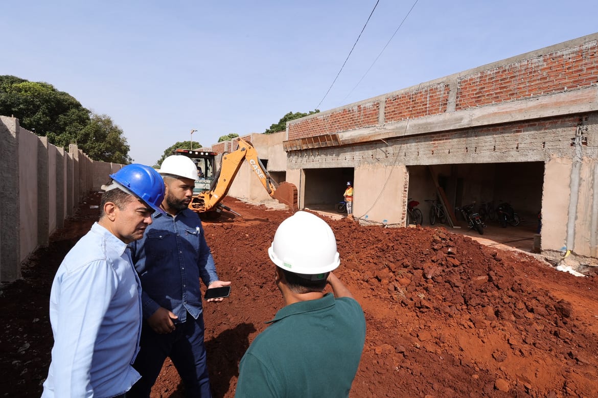 Obras do CAPS AD III em Dourados chegam a 65% de execução
